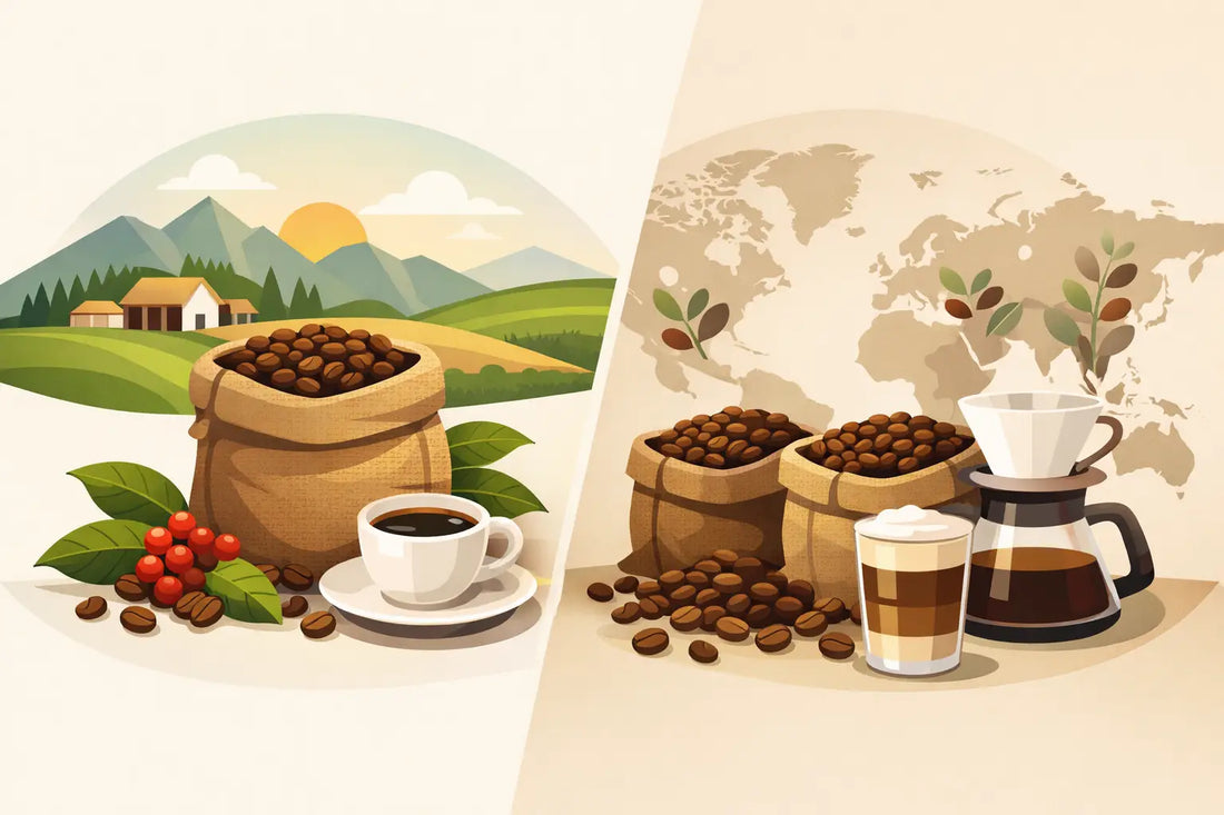 Single Origin vs Blend Coffee Explained
